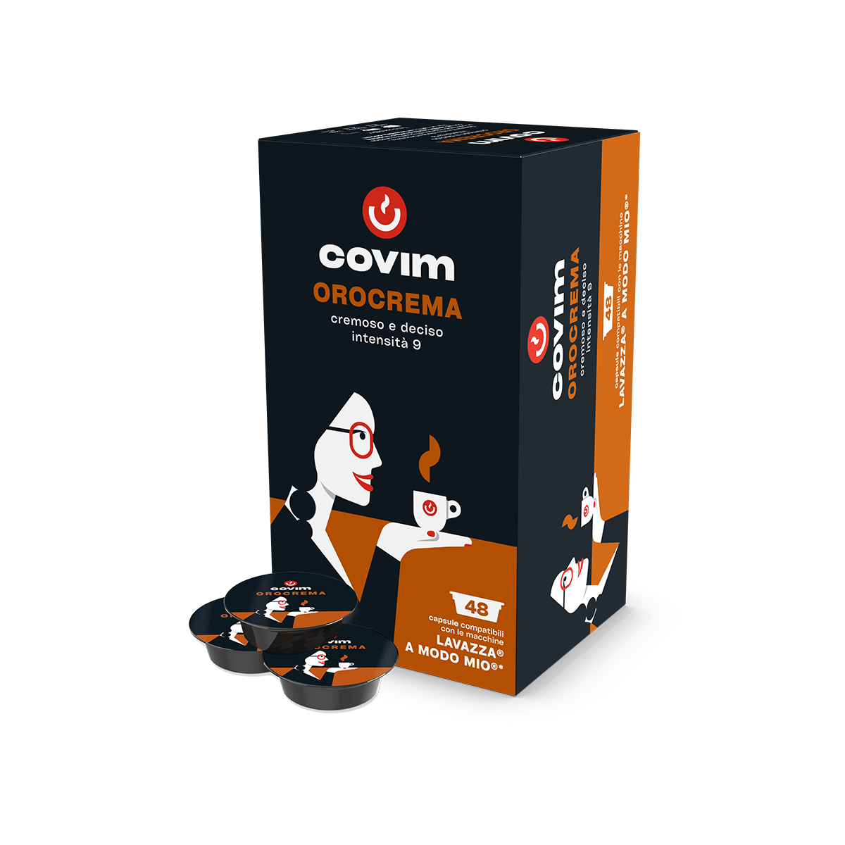 96 CAPSULE COVIM COMP. A MODO MIO ORA OROCREMA