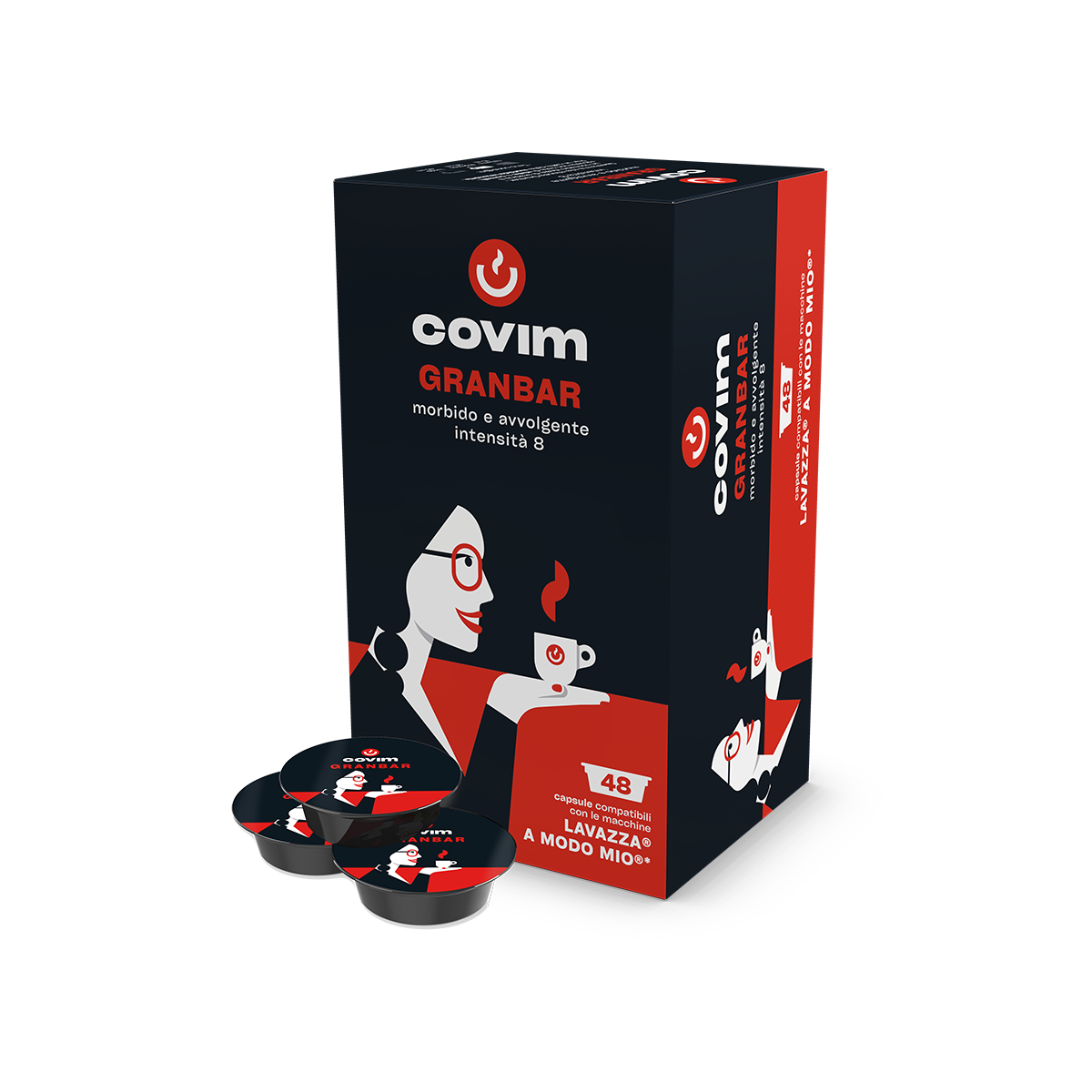 96 CAPSULE COVIM COMP. A MODO MIO ORA GRANBAR