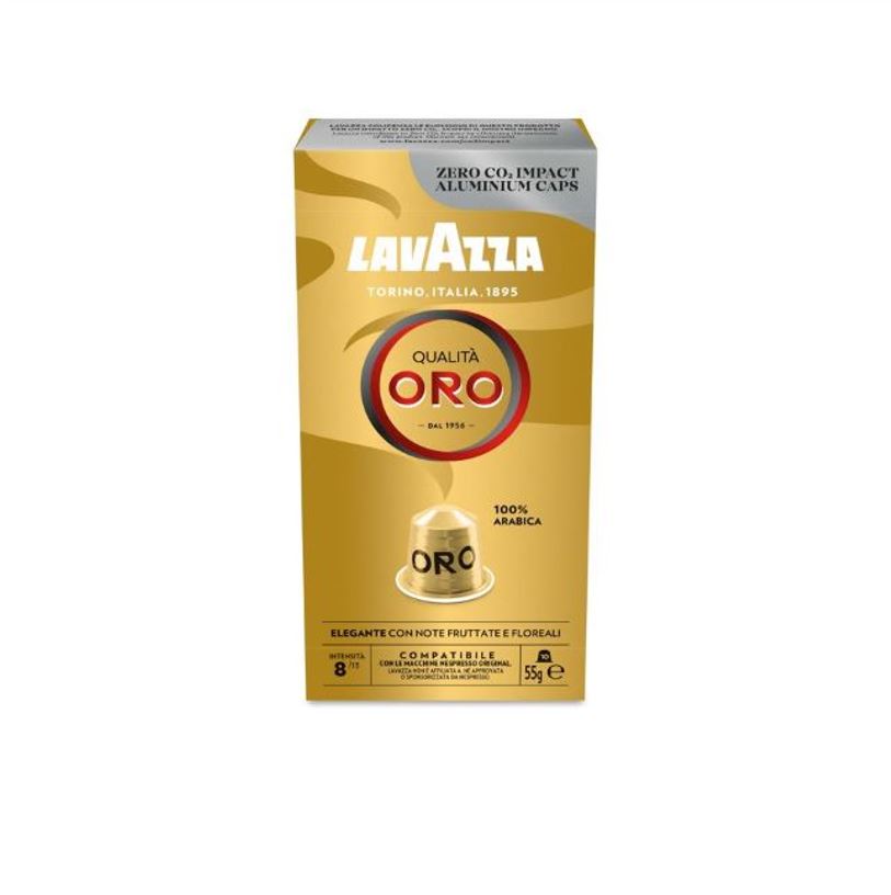 240 capsule Lavazza compatibili Nespresso in alluminio qualità oro