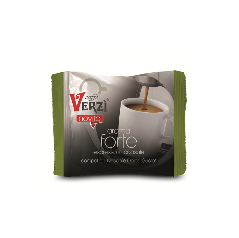 50 capsule compatibili Dolce Gusto Verzi aroma gusto forte