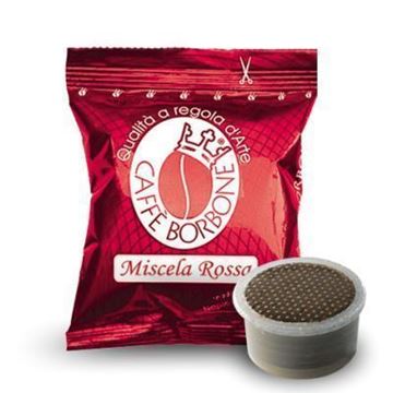 Capsule compatibili Lavazza Espresso point Borbone rossa confezione 100 pezzi