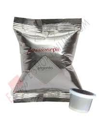 Capsule compatibili uno system lollo argento confezione 100 capsule