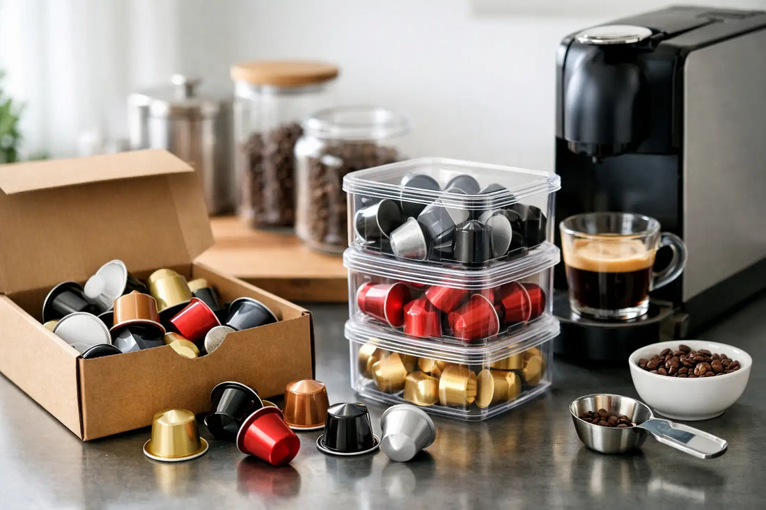 Come fare scorta capsule caffè senza errori