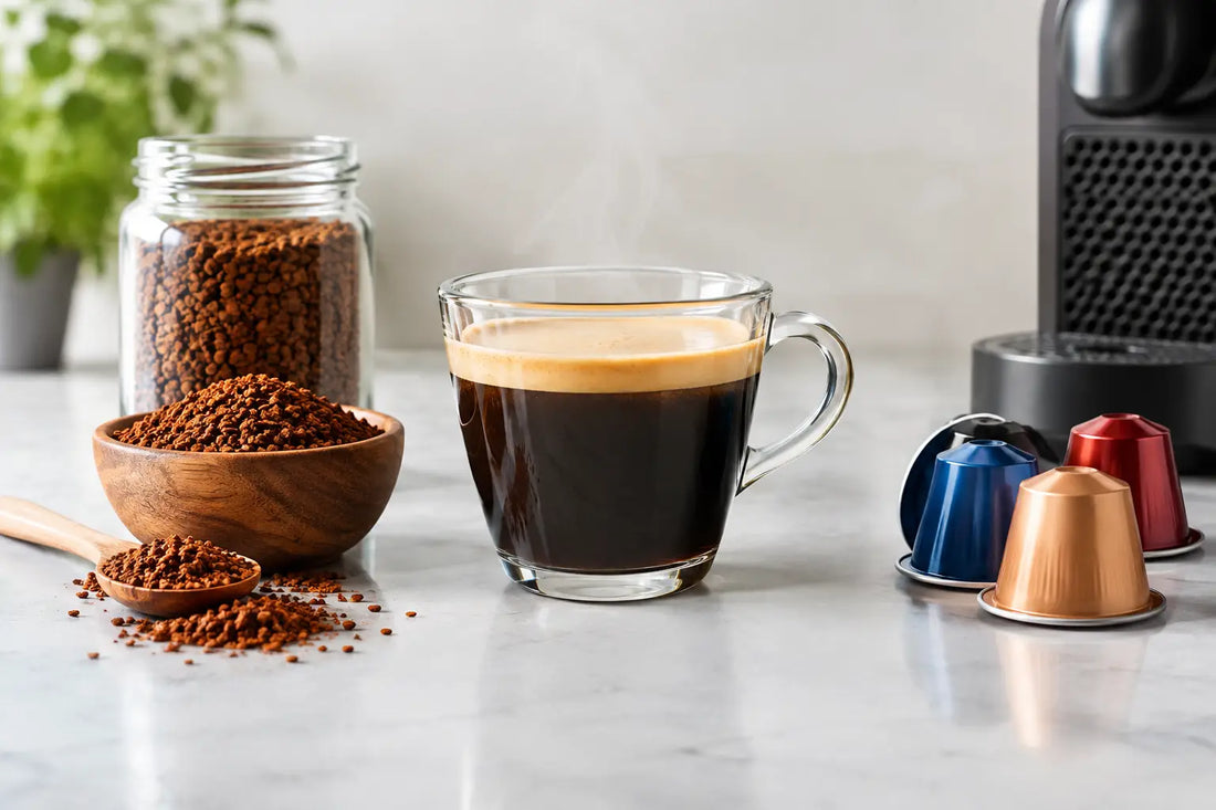 Caffè solubile o capsule: quale scegliere?