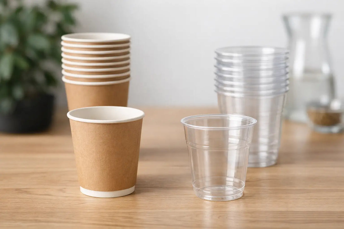 Bicchieri carta o plastica: quale scegliere?