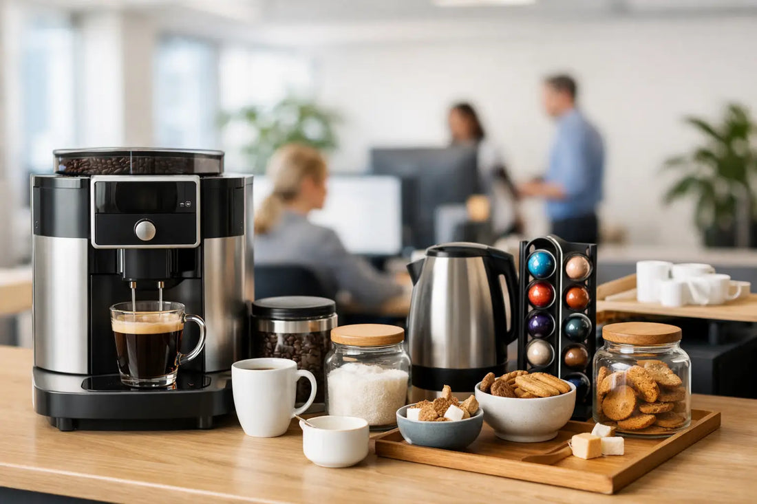 Come organizzare l’angolo caffè in ufficio