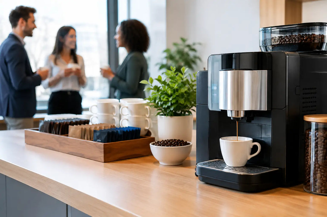 Come ordinare caffè per il breakroom in ufficio