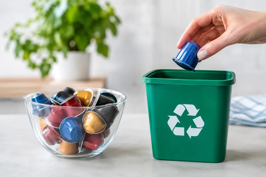 Come smaltire le capsule plastica senza errori