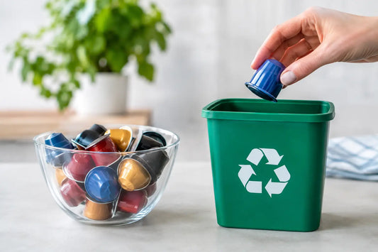Come smaltire le capsule plastica senza errori