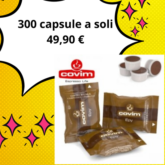 300 Capsule espresso point covim orocrema