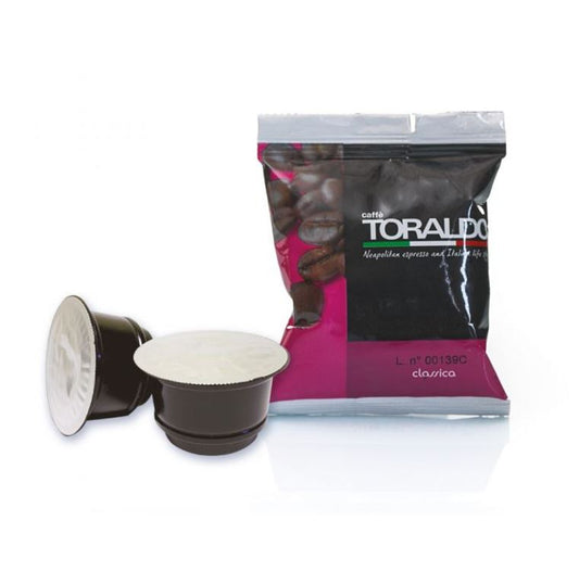 100 Capsule Compatibili Caffitaly - Toraldo Miscela Classica