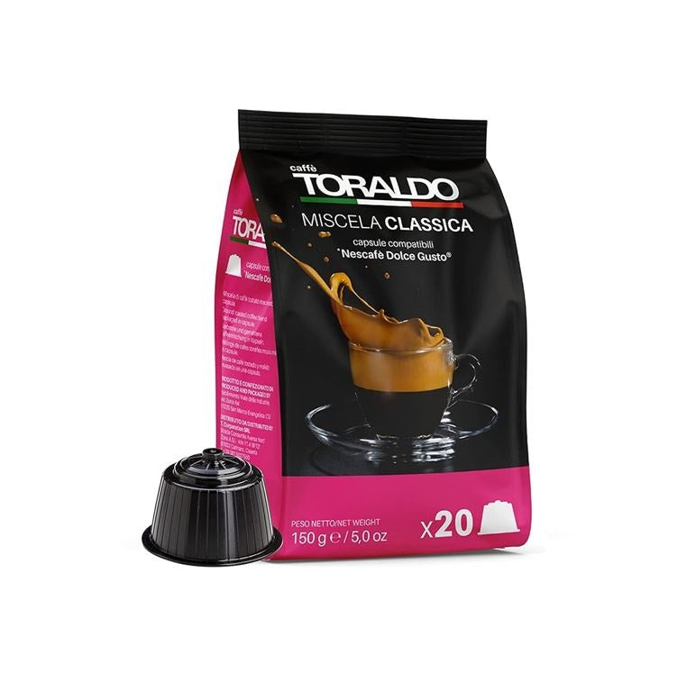 100 Capsule Compatibili Dolce Gusto - Toraldo Miscela Classica