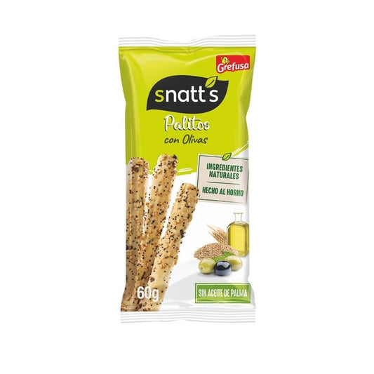 32 confezioni snatt's palitos con olive Zaniboni gr37
