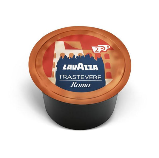 100 Capsule Lavazza Blue Trastevere Roma X2