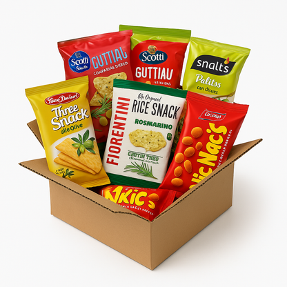 20 Snack Box Mista Assortita – Aperitivo e Merenda