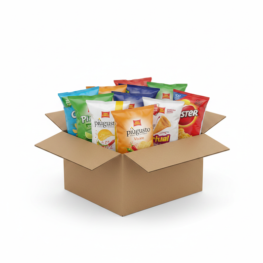 Mix 20 Sacchetti Patatine Assortite San Carlo e Cipster