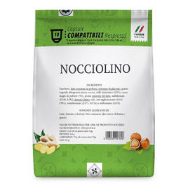 Capsule compatibili Caffitaly nocciolino CialdeItalia confezione 10 pezzi