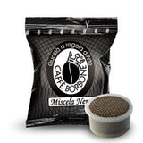 Capsule compatibili Lavazza Espresso point Borbone nera confezione 100 pezzi