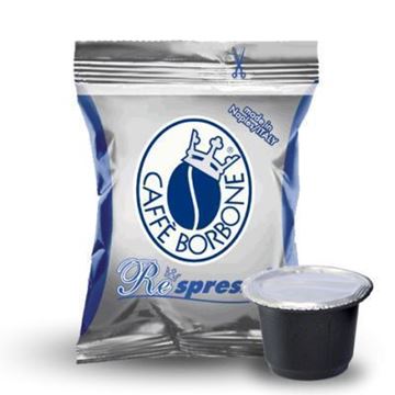 Capsule compatibili Nespresso Borbone blu confezione 100 pezzi