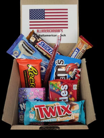 Mistery box snack Americani 10 pezzi