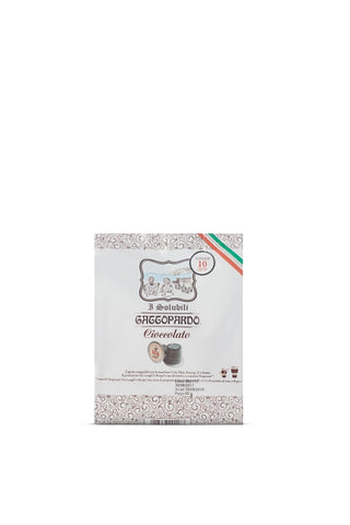 Capsule compatibili Nespresso cioccolata Toda Gattopardo confezione 10 pezzi