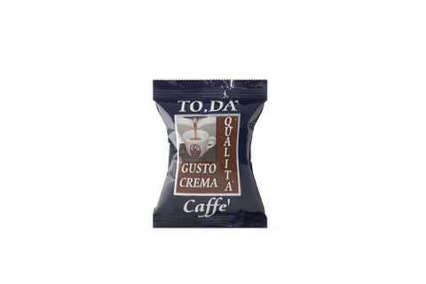 Capsule compatibili Espresso point Toda Gattopardo crema confezione 100 pezzi