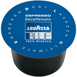 Capsule originali Lavazza Blue decaffeinato confezione 100 pezzi