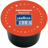 Capsule originali Lavazza Blue espresso vigoroso confezione 100 pezzi